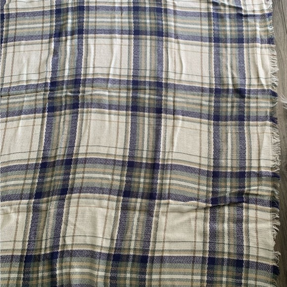 Scarf green blue and cream boho warm OS - Picture 10 of 10